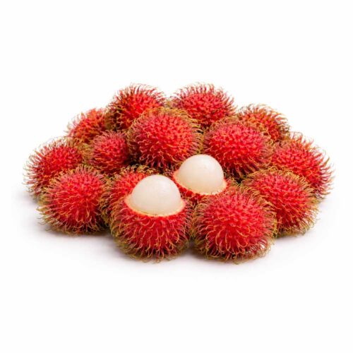 Čerstvý Rambutan (Nephelium lappaceum) – Exotický „vlasatý“ plod