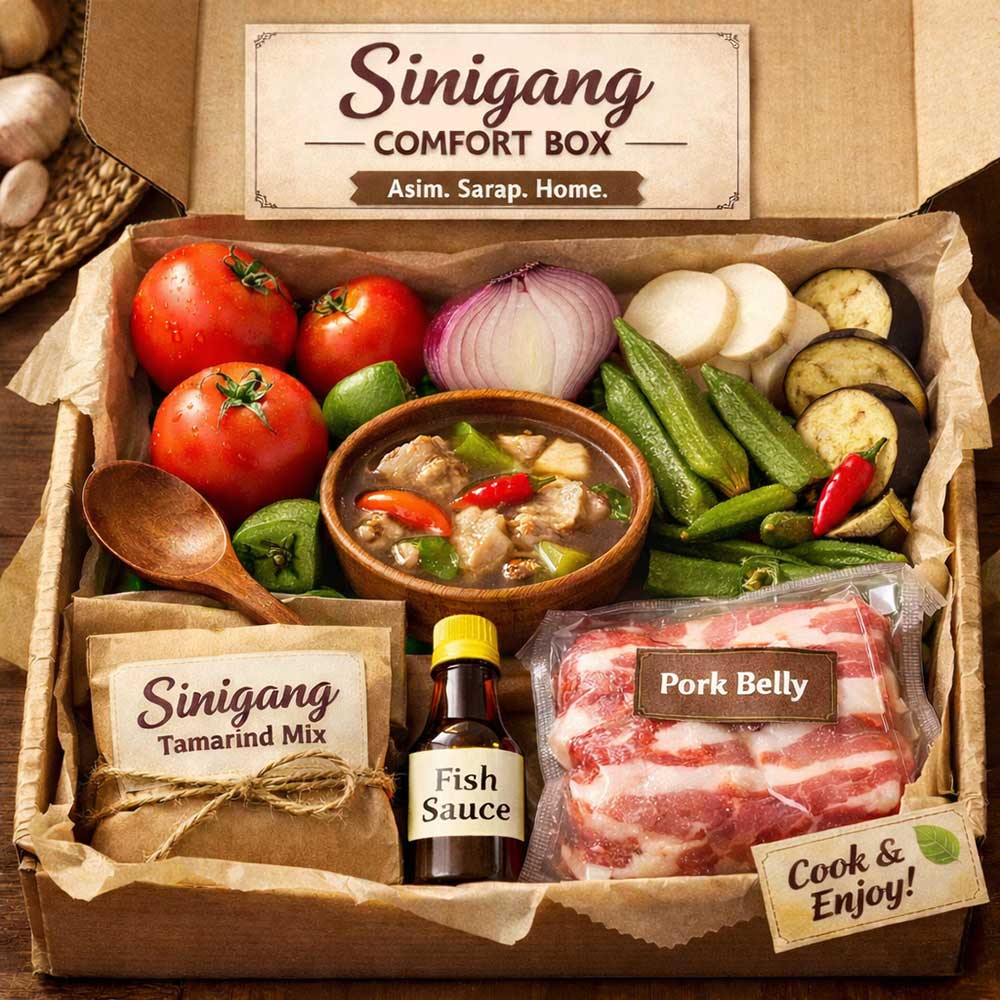Sinigang – Kyselá Tamarindová Polévka Kit